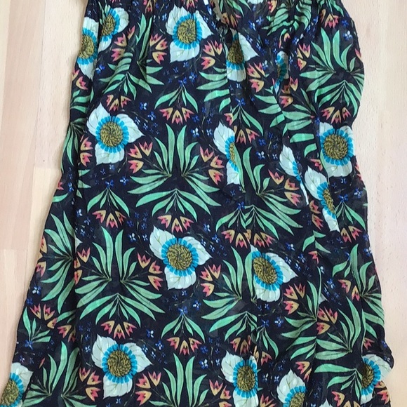 Anthropologie Brenda Quinn V-Neck Halter Dress - Picture 7 of 15